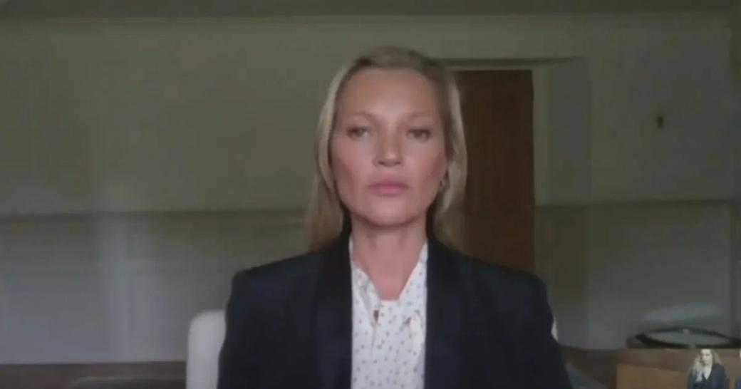 Kate Moss broni Johnny’ego Deppa w procesie zeznania