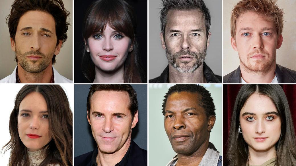 Adrien Brody, Felicity Jones, Guy Pearce, Joe Alwyn i Alessandro Nivola w obsadzie filmu „Brutalista” Brady’ego Corbeta, którego zdjęcia trwają na Węgrzech