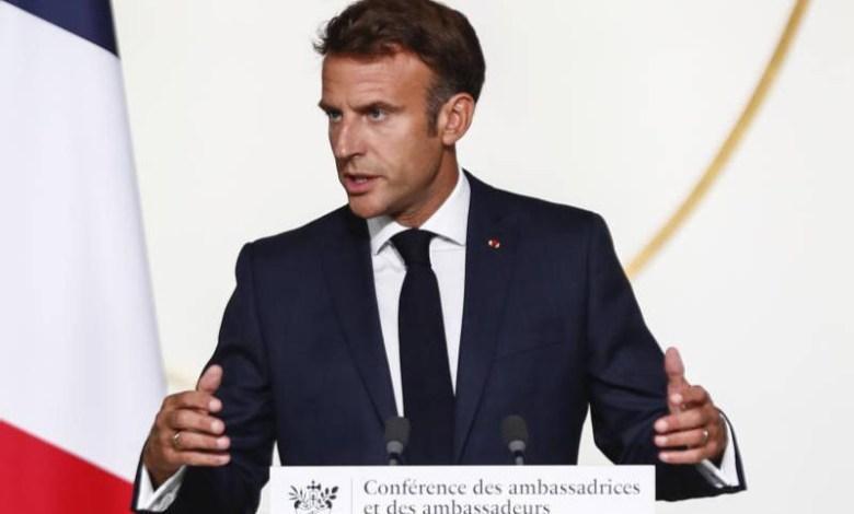 Macron przysięga, że ​​uniemożliwi Putinowi wygranie wojny
