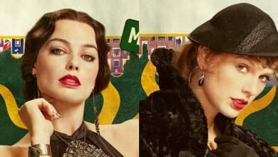 Taylor Swift, Margot Robbie i 13 innych aktorów otrzymują plakaty z postaciami „Amsterdamu” do nowego filmu z gwiazdami