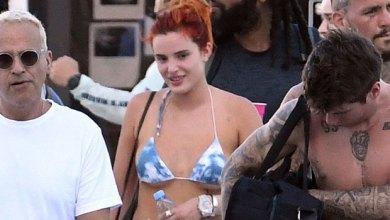 Bella Thorne całuje się z Mystery Manem w Mykonos 2 miesiące po rozstaniu z narzeczonym Benjaminem Mascolo