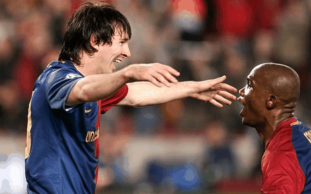 Messi Etoo